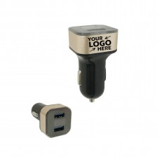 Car Charger Dual Port USB with LED Display